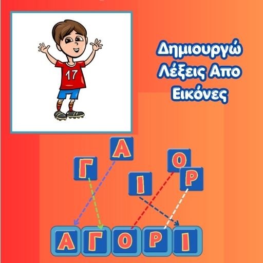 Δημηουρώ Τις Λέξεις Απο Τις Εικόνες